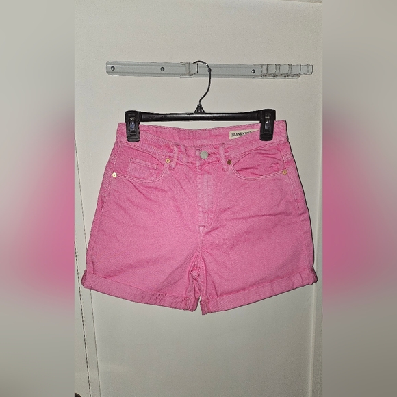 Blanknyc pink shadow shorts NWOT Size S/27 - Picture 3 of 4